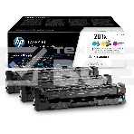 Картридж лазерный комплект HP 210X голубой/пурпурный/желтый (CF253XM) увеличенной емкости, фото5