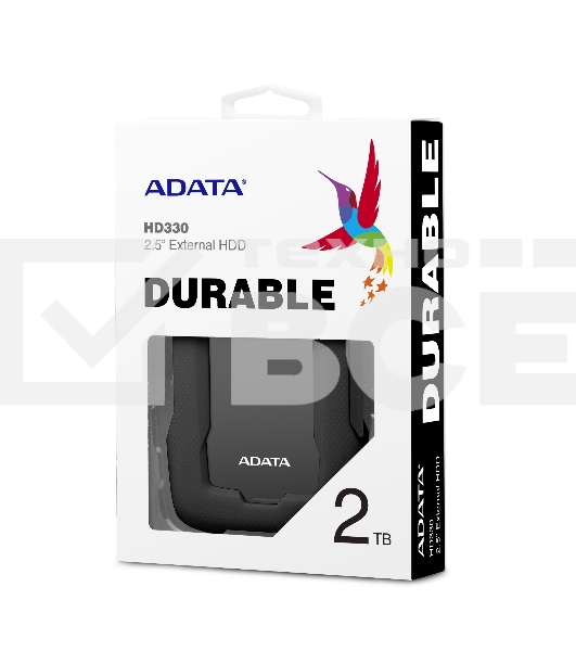Внешний жесткий диск1TB ADATA HD330, 2,5