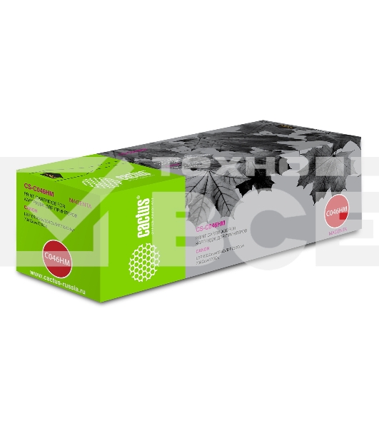 Картридж лазерный Cactus CS-C046HM пурпурный (5000стр.) для Canon LBP 653Cdw/654Cx/MF732Cdw/734Cdw/735Cx