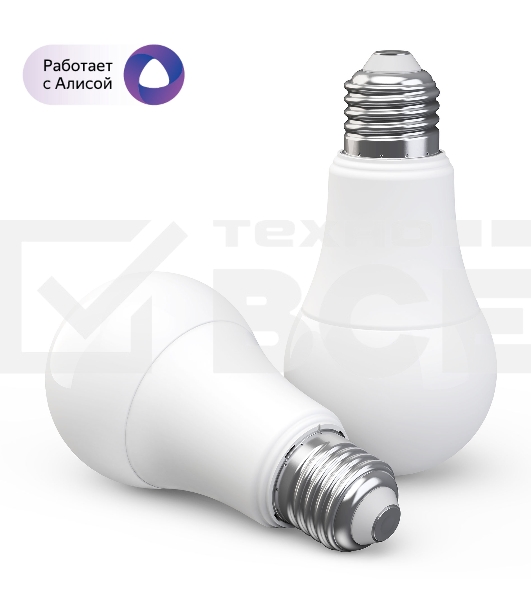 Лампа светодиодная Aqara Умная лампочка Aqara LED Light Bulb ZNLDP12LM
