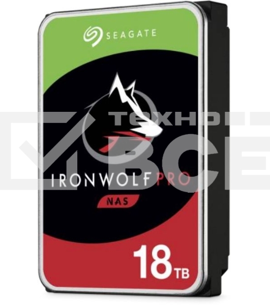 Жесткий диск Seagate Original SATA-III 18Tb ST18000NE000 NAS Ironwolf Pro (7200rpm) 256Mb 3.5