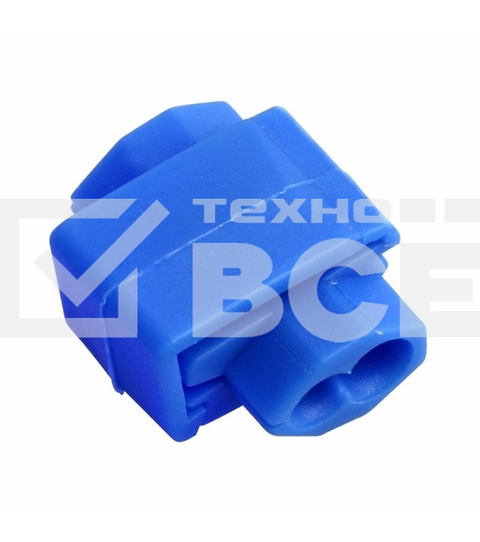 Ответвитель питания 1.0-2.5 мм² (ОВ-2/ЗПо-1 1,0-2,5) синий Rexant