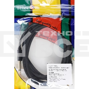 Кабель-соединит 6.35ST(M)/6.35 ST(M), 3м, Telecom PRO <TAV6166-3M>