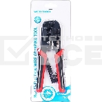 Обжимной инструмент Vention для витой пары с фиксатором RJ45/RJ12/RJ14/RJ11 (8p8c,6p6c,6p4c,6p2c), фото 1