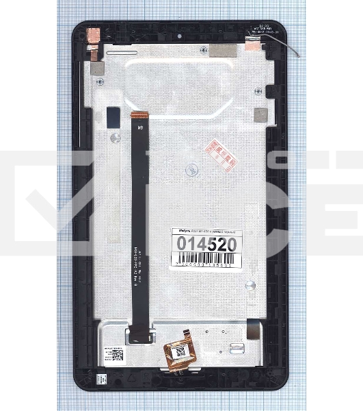 Модуль (матрица + тачскрин) для Acer Iconia One 8 B1-820 черный с черной рамкой