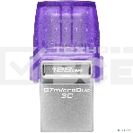Флеш диск Kingston 128Gb DataTraveler microDuo 3C DTDUO3CG3/128GB USB3.0 фиолетовый, фото6