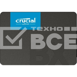 Накопитель SSD Crucial BX500, 500Gb, 2.5