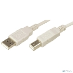 Кабель Rexant USB-А– USB-B, 2,4А, 1,8м, ПВХ, серый, фото 1