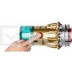 Пылесос вертикальный Dyson SV46 V12 Detect Slim Absolute золотистый/серебристый, питание от аккумулятора, 150 Вт, уборка сухая, пылесборник 0.35 л, работа от АКБ max 60 мин, фото5