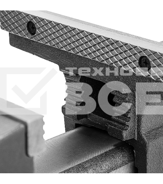 Тиски слесарные Denzel BVH-200, 200 мм, поворотные, стальная направляющая, с наковальней