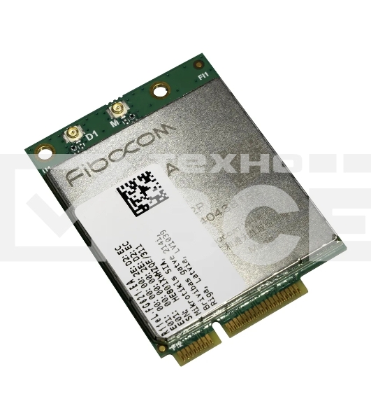 Плата концентратора MikroTik R11eL-FG621-EA miniPCi-e card, 3G/LTE, 2x u.Fl