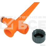 Дождеватель с садовым фонариком, работает от давления воды ЧЕТЫРЕ СЕЗОНА, фото 1