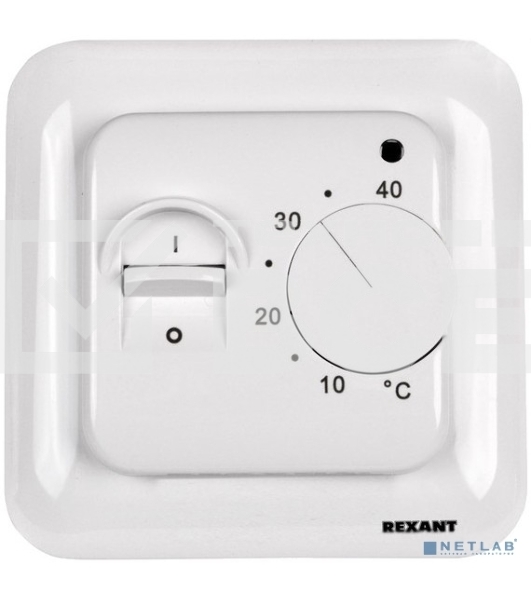 Терморегулятор Rexant механический с датчиком температуры пола 3500Вт