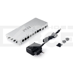 Коммутатор ZYXEL Web-managed Gigabit Switch Zyxel GS1200-10v3, 8xRJ-45: 1G, 2xSFP, desktop, fanless, фото 1