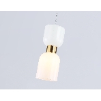 Светильник Ambrella light LH56091 BS/FR латунь/белый матовый E14 max 60W D120*1500, фото4