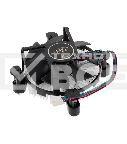 Кулер для процессора DEEPCOOL CK-11509 PWM черный, 92 мм, алюминий, 2400 об/мин, 30.5 дБ, 4 pin, 65 Вт, 56 мм