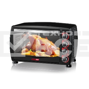 Мини-печь Centek CT-1531-42 CONVECTION (черн) <42л> 1600Вт, 5 режимов, конвекция