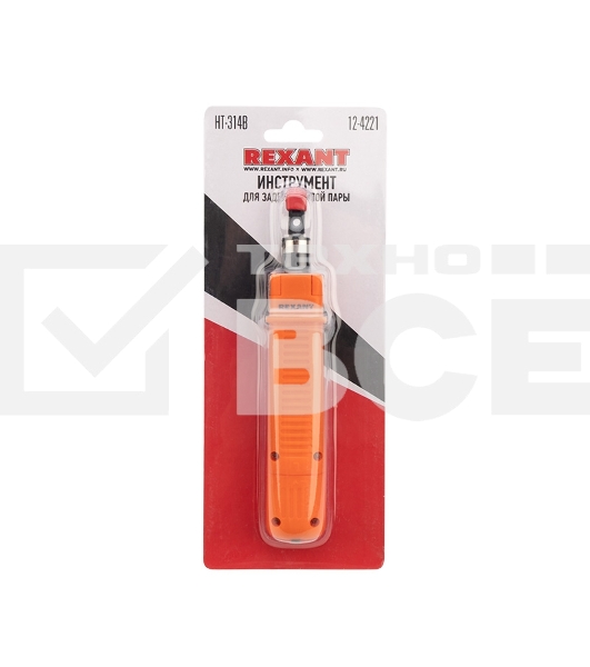 Инструмент для заделки витой пары Rexant HT-314B, 110