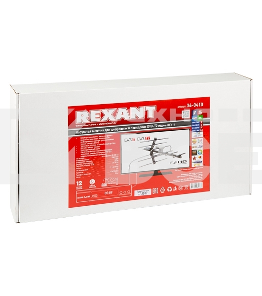 ТB антенна наружная для цифрового телевидения DVB-T2, RX-410 Rexant