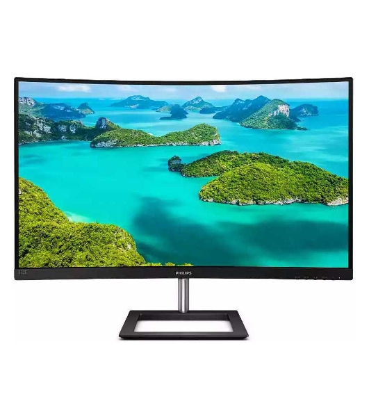 Монитор 31.5' Philips 322E1C VA 1920x1080, 75 Гц, 4 мс, 16:9, 250 кд/м2, 1xHDMI, 1xDP, изогнутый, 1x3.5 мм, черный