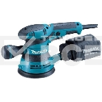 Шлифовальная машина Makita BO5041 ЭШМ,300Вт,ф125мм,4000-12000об\м,ампл-2.8мм,1.4кг,кор,п\сборник,доп.рукоятка, фото12