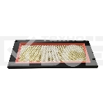 Фильтр (170 × 425) пылезащищенный IP55 для вентиляторов R-FAN, чёрный, фото 1