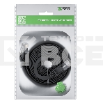 Патч-корд GCR PROF плоский прямой 20.0m, UTP медь кат.6, черный, 30 AWG, ethernet high speed 10 Гбит/с, RJ45, T568B, GCR-52865, фото4