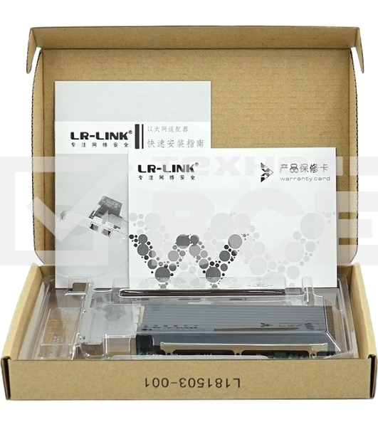 Сетевая карта PCIe x8 10G Quad Port Copper Network Card
