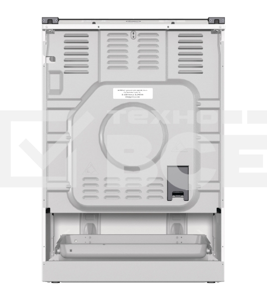 Комбинированная плита Gorenje GK6A20WF белый реш.чугун