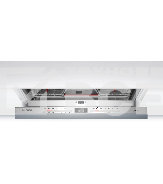 Встраиваемая посудомоечная машина Bosch SMV4HMX65Q, серебристый, 59.8 см, 13 компл., 44 дБ, класс A++