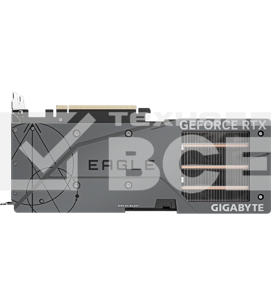 Видеокарта Gigabyte GV-N406TEAGLE-8GD RTX4060Ti PCI-E 4.0 8 ГБ GDDR6, 128 бит, DisplayPort x2, HDMI x2, GPU 2310 МГц