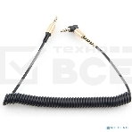 Кабель Cablexpert  аудио 90˚ спиральный CCAB-02-35MMLC-1.8MB. 3.5 Jack (M)/3.5 Jack (M), черный, 1.8м, блистер, фото2