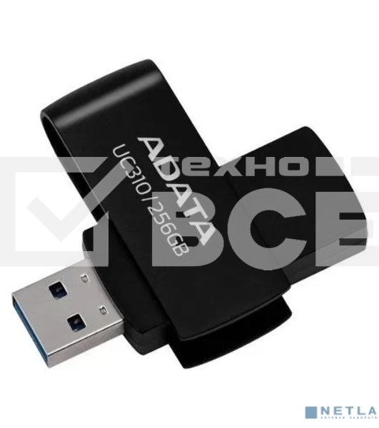 Флеш диск 256GB USB 3.2 Gen1 UC310-256G-RBK Black