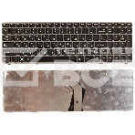 Клавиатура для ноутбука Lenovo IdeaPad Z560 Z565 G570 G770 черная с серой рамкой, фото2