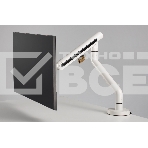 Кронштейн для мониторов Ultramounts UM725W белый 17'-32' макс.9кг крепление к столешнице поворот и наклон, фото14