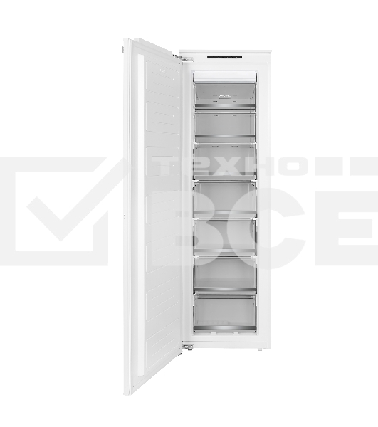 Морозильник встраиваемый Maunfeld MBFR177NFWGR Inverter белый, 200 л, 5 ящиков