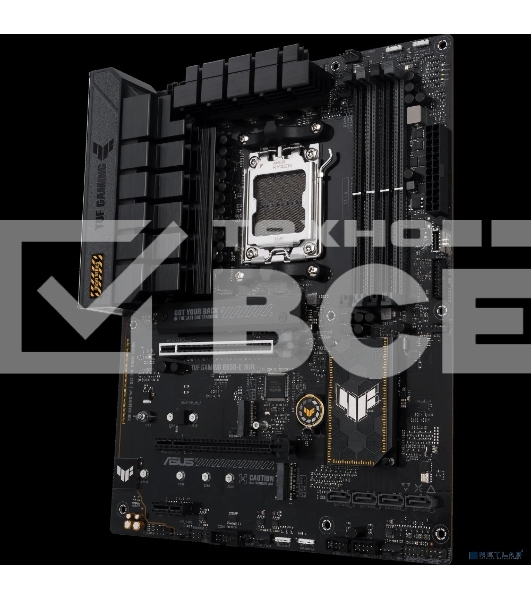 Материнская плата ASUS TUF GAMING B650-E WIFI, AM5, AMD B650, 4xDDR5, 4xSATA, 2xM.2, 1xPCI-E 4.0 x16, 2xPCI-E x1, 2xDP, 1xHDMI, 1x 2.5Gb LAN, 1xUSB-A 3.2 Gen 2, 2xUSB-A 3.2 Gen 1, 4xUSB-A 2.0, 1xUSB-C 3.2 Gen 2, 3x3.5 мм, 7.1, ATX
