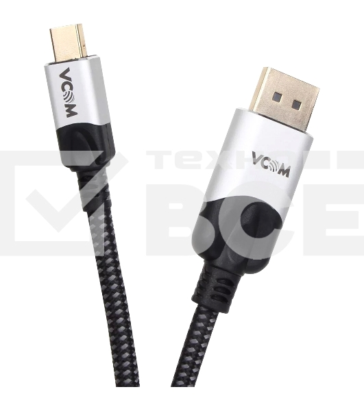 Кабель-переходник Mini DisplayPort M -> Display Port M 1.4V 3м VCOM