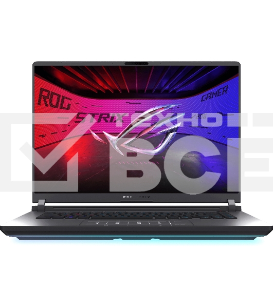 Ноутбук Asus ROG Strix G16 G615LW-S5080 серый Core Ultra 9 275HX 32Gb SSD1Tb NVIDIA GeForce RTX5080 16Gb 16
