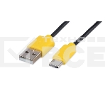 Кабель USB2.0 Гарнизон GCC-USB2-AMCM-1M-BY AM/Type-C , медь,1м, пакет, фото3