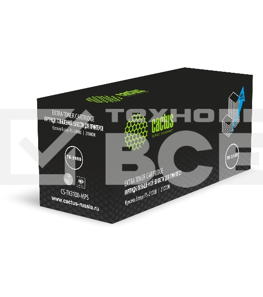 Картридж лазерный Cactus CS-TK3100-MPS черный (25000стр.) для Kyocera Ecosys FS-2100D/2100DN