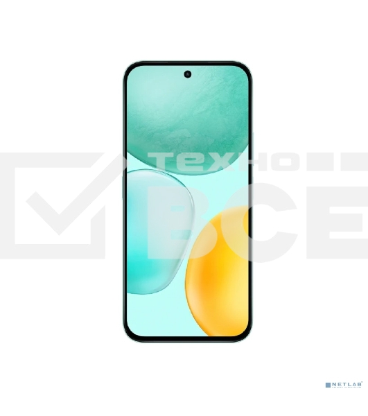 Смартфон HONOR X6c 6/128Gb, CYAN (зеленый, цвета морской волны, океанический голубой)
