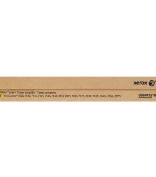 Картридж лазерный Xerox 006R01518 желтый для Xerox WC7545/7556 (15000 стр.)
