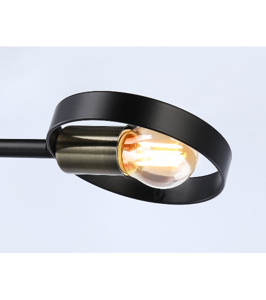 Светильник Ambrella light TR8225/2 BK/SB черный/бронза E27/2 max 40W 510*165*190