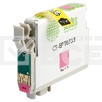 Картридж струйный Cactus CS-EPT0733 пурпурный (11,4 мл) для Epson Stylus С79/C110/СХ3900/CX4900/CX5900/CX7300/CX8300/CX9300, фото 1