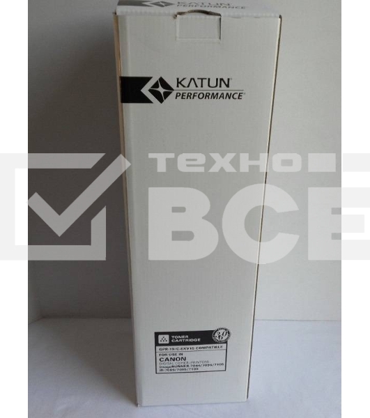 Картридж лазерный Canon iR 7086/7095/7105 С-EXV15/GPR-19 (туба 2000г) Katun