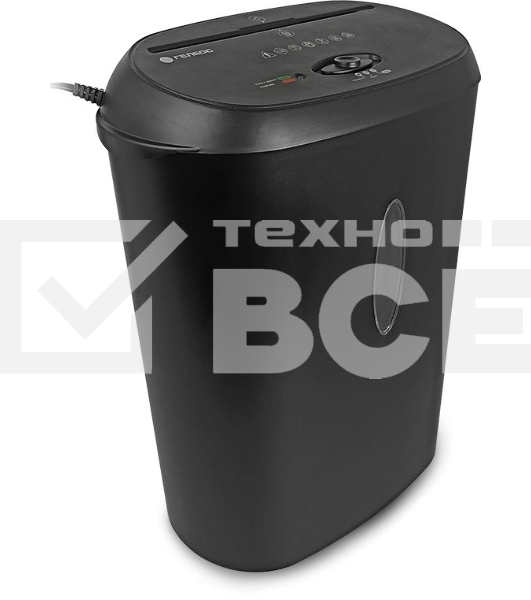 Уничтожитель документов ГЕЛЕОС УМ24-4,  DIN P-4 (4 ур-нь секр.), фрагмент 3,9х38мм, 17 лист (70г/м2), CD/пл.карты/скрепки/скобы, 24 литра