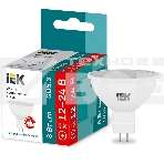 Лампа светодиодная MR16 софит 8Вт 12-24В 4000К GU5.3 (низковольтная) IEK LLE-MR16-08-12-24-40-GU5, фото2
