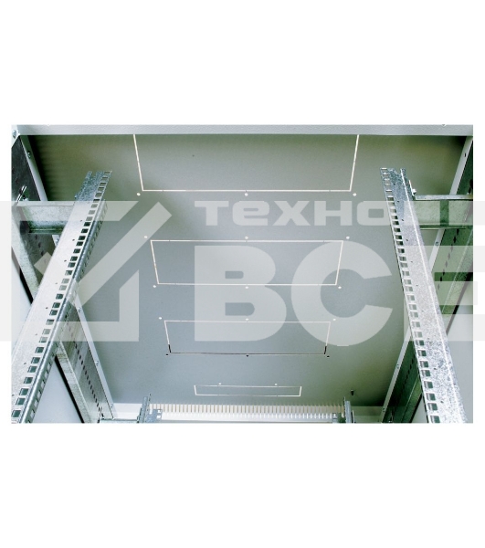 Шкаф телекоммуникационный напольный 42U (800x800) дверь металл (3 места), [ ШТК-М-42.8.8-3ААА ]