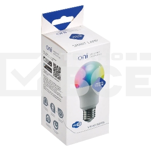 Умная лампа IEK iTEQ SMART E27 9.4Вт Wi-Fi (упак.:1шт) (IT-L220E27-YR004-WB)